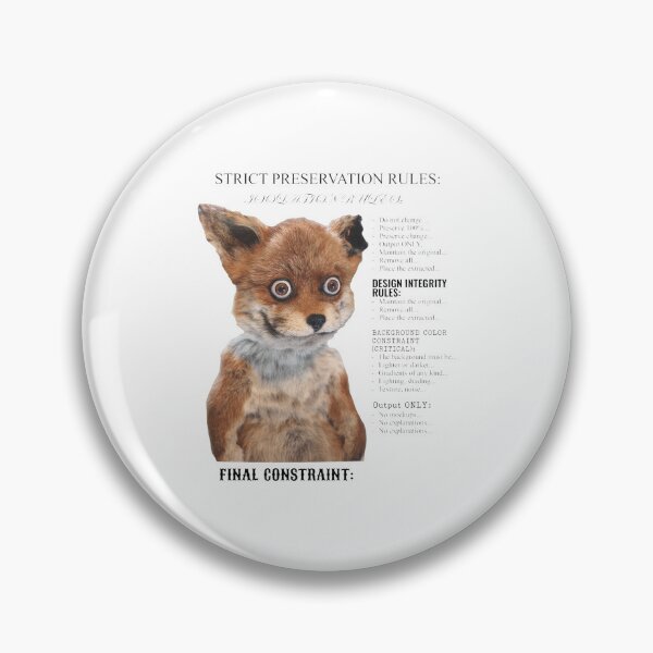 Item preview, Wide Eyed Stuffed Fox Portrait Oddity  designed and sold by EMISHER.