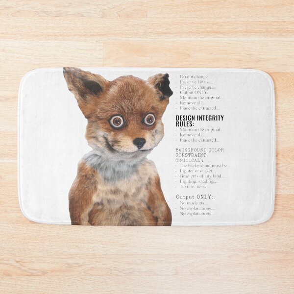 Item preview, Wide Eyed Stuffed Fox Portrait Oddity  designed and sold by EMISHER.