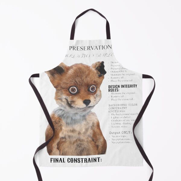Item preview, Wide Eyed Stuffed Fox Portrait Oddity  designed and sold by EMISHER.