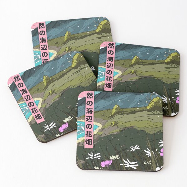 Item preview, Coastal Flower Field designed and sold by cynthiasholma.