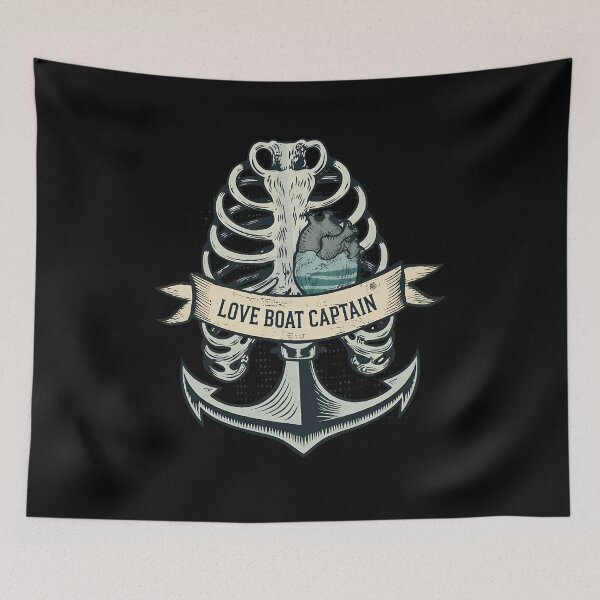 Item preview, LOVE BOAT CAPTAIN Skeleton Rib Cage Anchor designed and sold by CECILBOULAN.