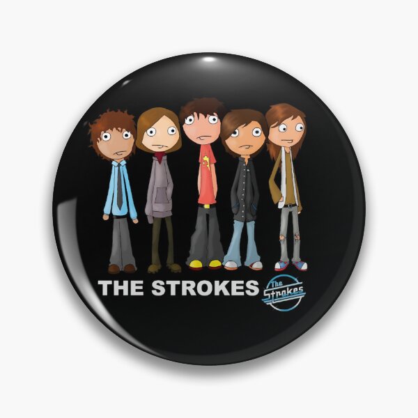 Item preview, The Strokes Cartoon Band Members T-Shirt designed and sold by Moonifillst.