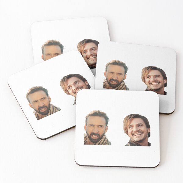 Item preview, Pedro And Nick Pedro Pascal And Nicolas Cage The Last Of Us designed and sold by brycegeorg.