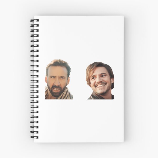 Item preview, Pedro And Nick Pedro Pascal And Nicolas Cage The Last Of Us designed and sold by brycegeorg.