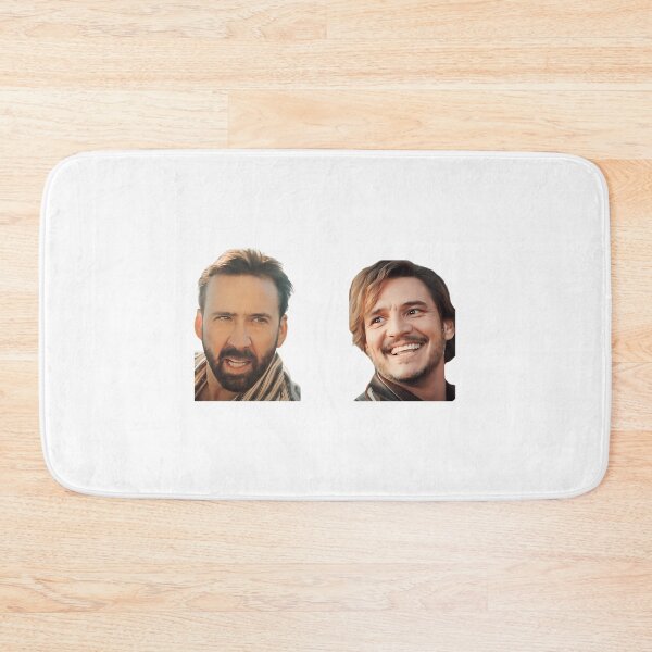 Item preview, Pedro And Nick Pedro Pascal And Nicolas Cage The Last Of Us designed and sold by brycegeorg.