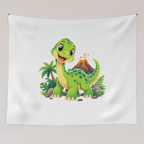 Item preview, Cute Baby Dinosaur Prehistoric Jungle Adventure designed and sold by MySthore.