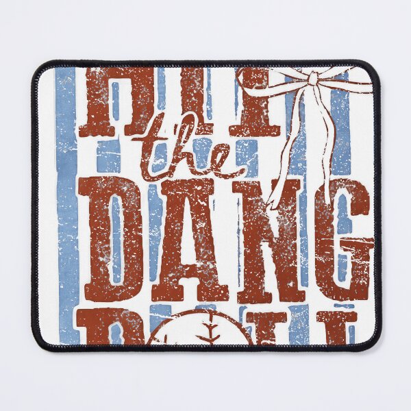 Item preview, Hit The Dang Ball Vintage Baseball Retro Sport Quote Design designed and sold by SEINENGAPPI8.