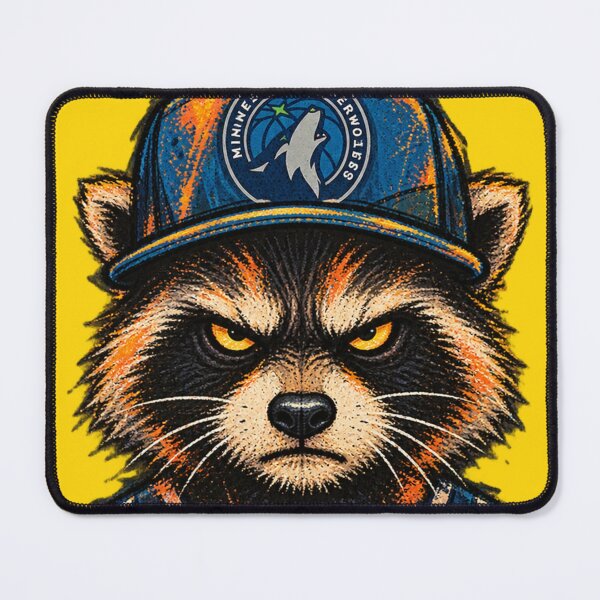 Item preview, You're An Ass Angry Raccoon Minnesota Timberwolves Art designed and sold by BRTHRCNK01.
