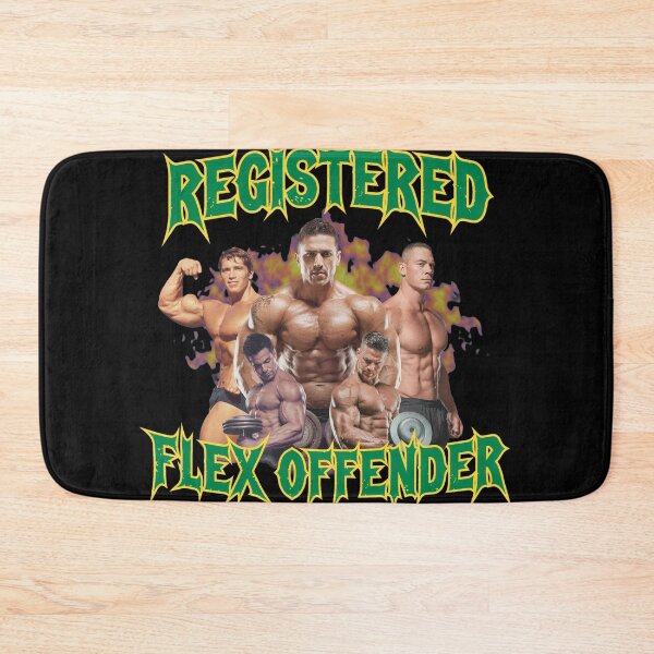Item preview, Registered Flex Offender Bodybuilding Collage designed and sold by EMISHER.
