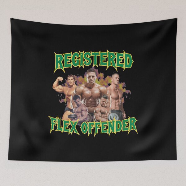 Item preview, Registered Flex Offender Bodybuilding Collage designed and sold by EMISHER.