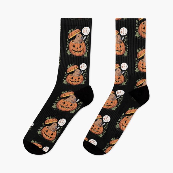 Item preview, Capibara de Halloween en una calabaza: diseño espeluznante y kawaii. designed and sold by LoFizzy.