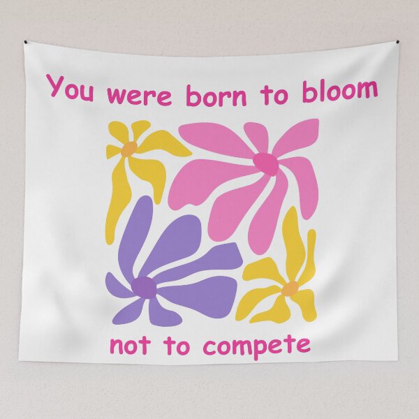 Item preview, FLORAL ART TYPOGRAPHY  designed and sold by RAJASWARSTORE.