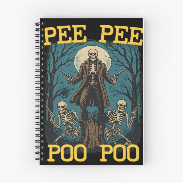 Item preview, Pee Pee Poo Poo Skeleton Gunslinger Night designed and sold by EMISHER.