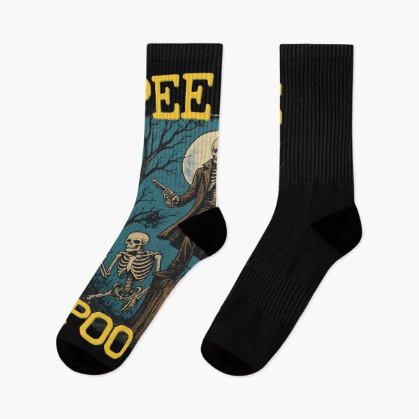 Item preview, Pee Pee Poo Poo Skeleton Gunslinger Night designed and sold by EMISHER.