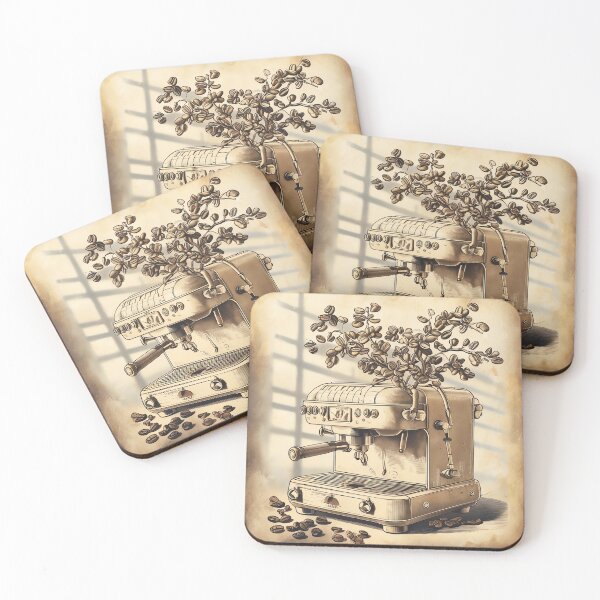 Item preview, The Espresso Botanica designed and sold by ONYX Pixee.