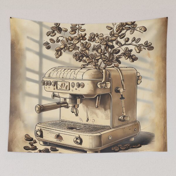 Item preview, The Espresso Botanica designed and sold by ONYX Pixee.