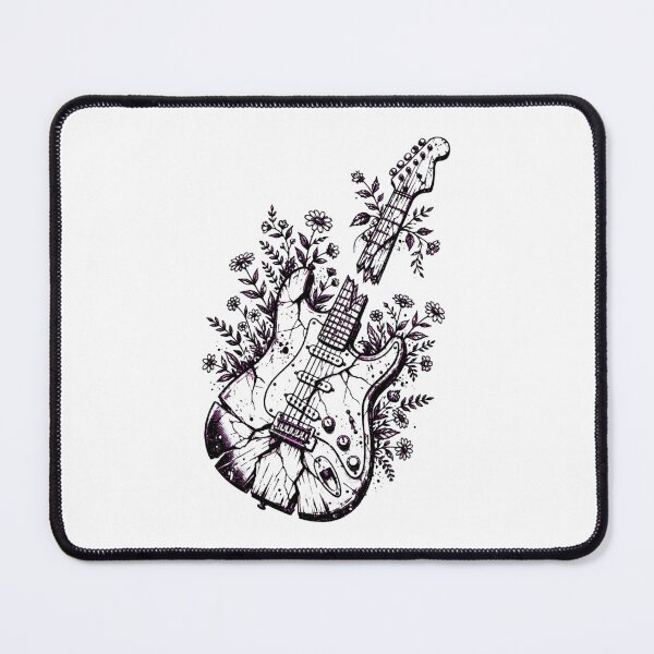 Item preview, Bloom Guitar designed and sold by GeeklyShirts.