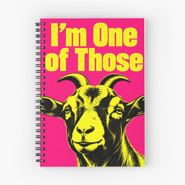 Item preview, I'm One of Those – Psychedelic Bluegrass Goat designed and sold by MrsMirabilis.