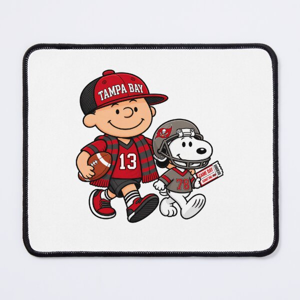 Item preview, Game Day Snoopy Tampa Bay Football  designed and sold by PsycheStudio.