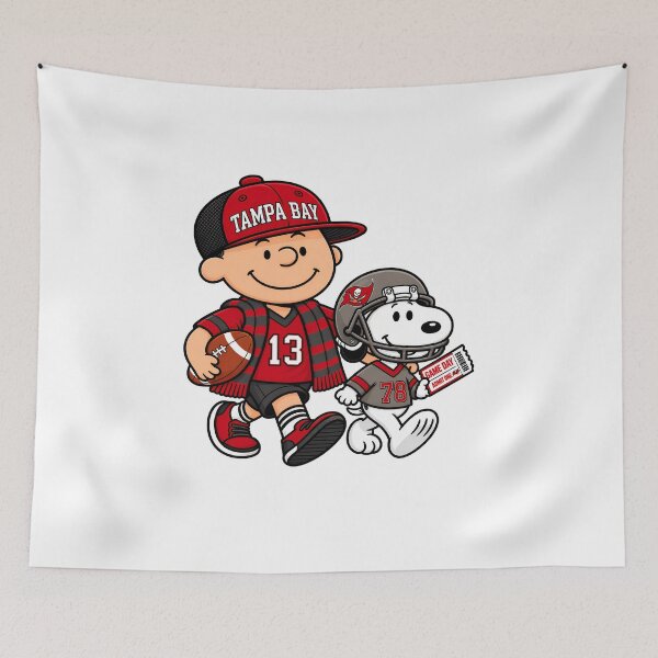 Item preview, Game Day Snoopy Tampa Bay Football  designed and sold by PsycheStudio.