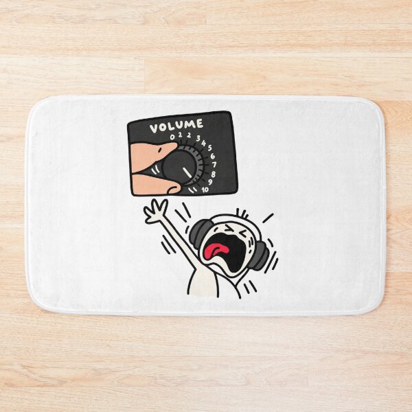 Item preview, Turn It Up Funny Music Meme designed and sold by MonkiFlipp.
