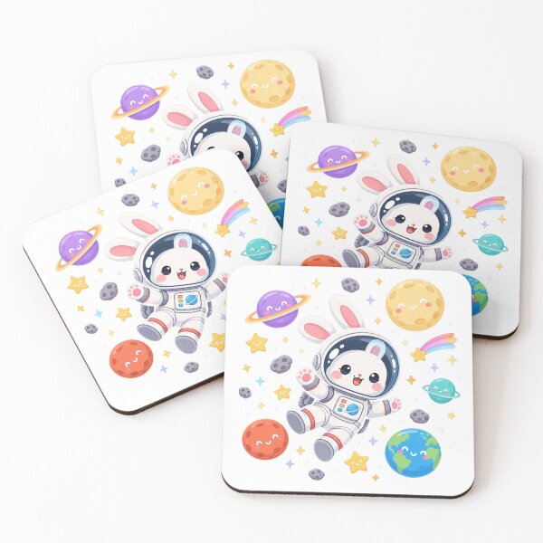 Item preview, Cute Bunny Astronaut Space Adventure designed and sold by MySthore.