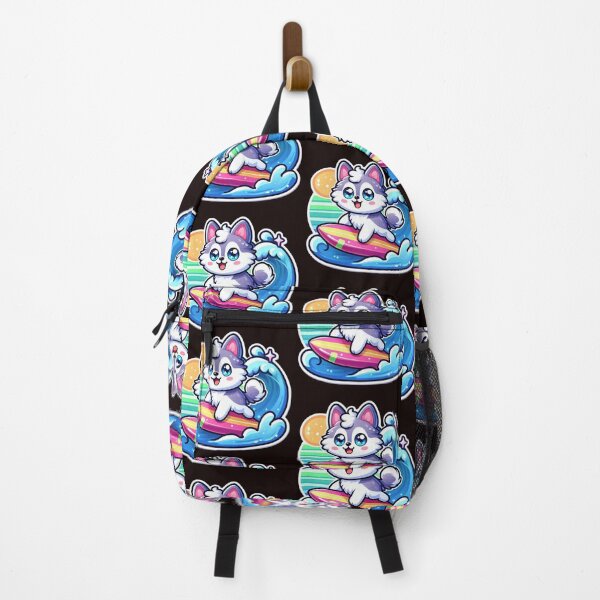Item preview, Husky surf sunset designed and sold by carestazafeli.