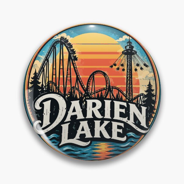Item preview, Darien Lake New York Vintage Travel designed and sold by TomFrontierArt.