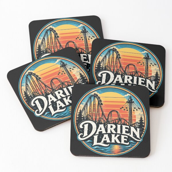 Item preview, Darien Lake New York Vintage Travel designed and sold by TomFrontierArt.