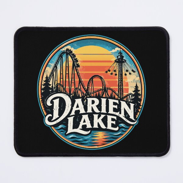 Item preview, Darien Lake New York Vintage Travel designed and sold by TomFrontierArt.