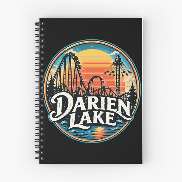 Item preview, Darien Lake New York Vintage Travel designed and sold by TomFrontierArt.