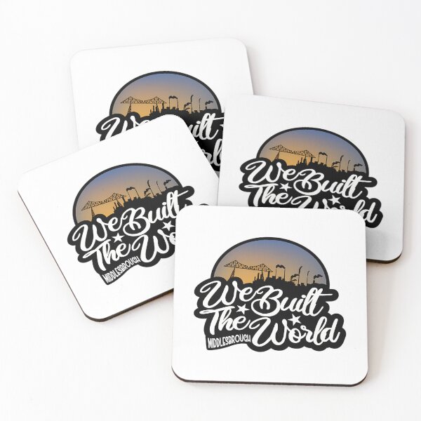 Item preview, We Built The World Middlesbrough designed and sold by alexusarena.