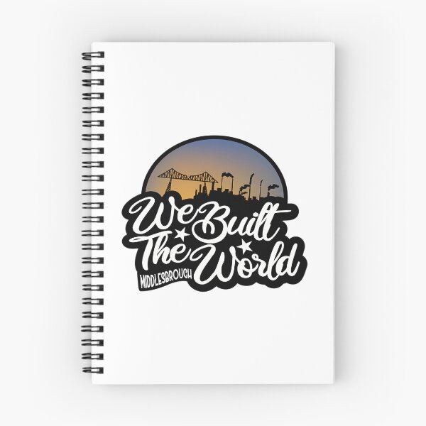 Item preview, We Built The World Middlesbrough designed and sold by alexusarena.