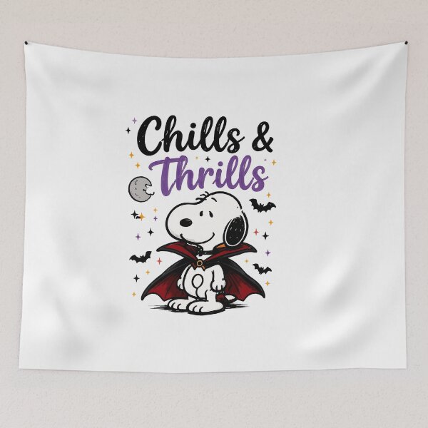 Item preview, Snoopy Vampiress Chills & Thrills Halloween designed and sold by PsycheStudio.