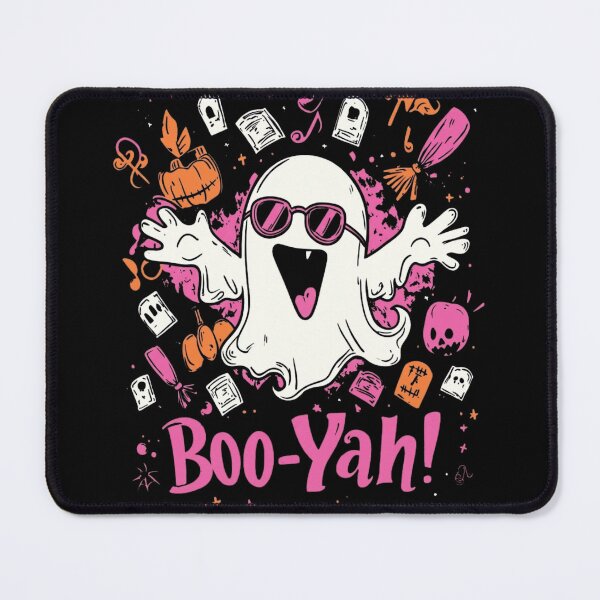 Item preview, Boo-Yah! | Funny Kawaii Ghost Spooky Cute Halloween designed and sold by designsdetour.