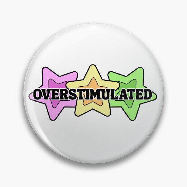 Item preview, overstimulated designed and sold by Myth and Mayhem .
