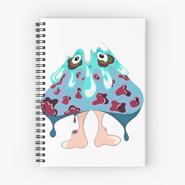 Item preview, Hypnotic Blue Mushroom designed and sold by NaranArt.
