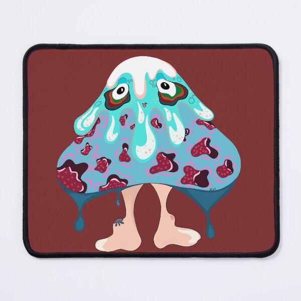 Item preview, Hypnotic Blue Mushroom designed and sold by NaranArt.