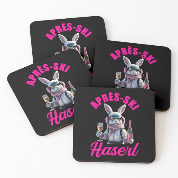 Item preview, Apres Ski Bunny Champagne Party Design designed and sold by Loona97.