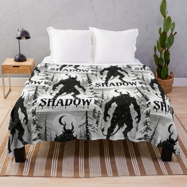 Item preview, Krampus Shadow Ink Dark Fantasy Holiday Art 2 designed and sold by GodsMonsterss.