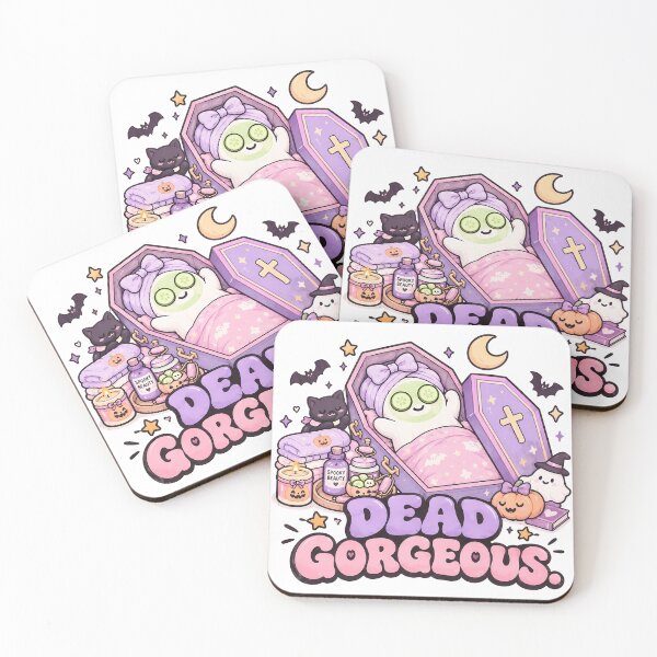 Item preview, Pastel Goth Dead Gorgeous - Cute Funny Halloween Ghost Self Care designed and sold by ianm1028.