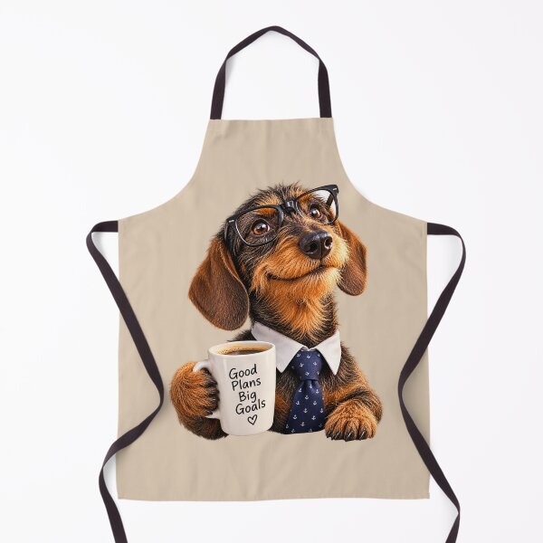 Item preview, Funny Office Dog with Coffee Mug designed and sold by chicworld2026.