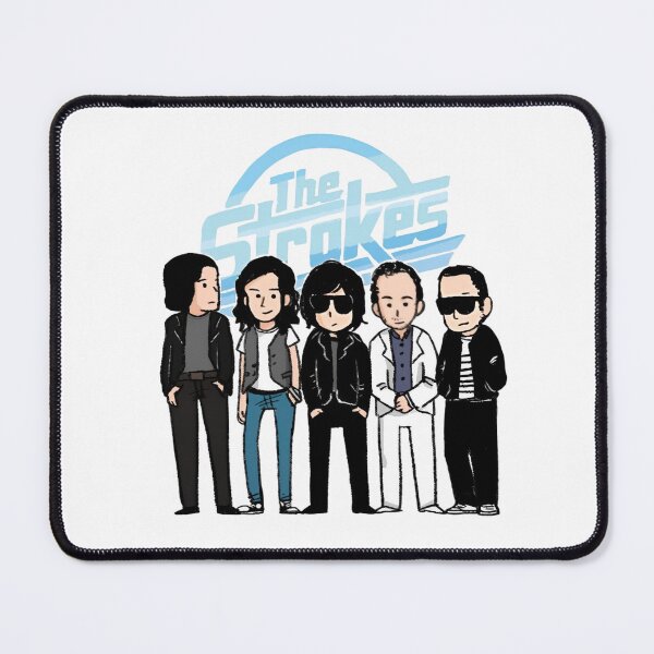 Item preview, The Strokes Classic Logo & Band Art T-Shirt designed and sold by Moonifillst.