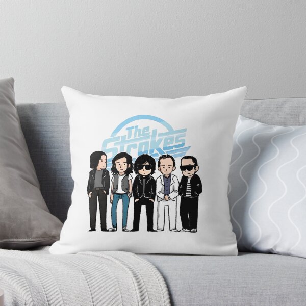 Item preview, The Strokes Classic Logo & Band Art T-Shirt designed and sold by Moonifillst.