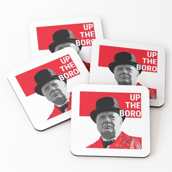 Item preview, Winston Churchill Up The Boro 1 designed and sold by alexusarena.