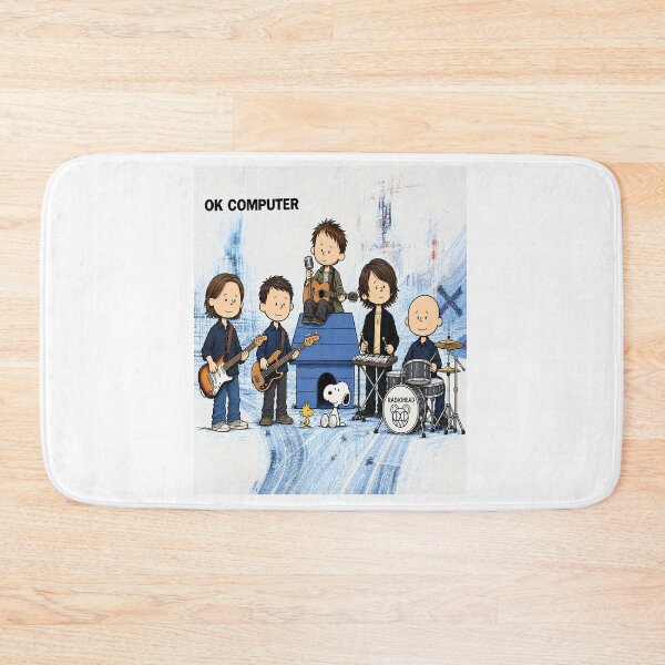 Item preview, Snoopy OK Computer Cartoon Band designed and sold by PsycheStudio.