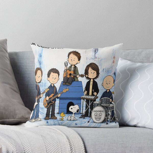 Item preview, Snoopy OK Computer Cartoon Band designed and sold by PsycheStudio.