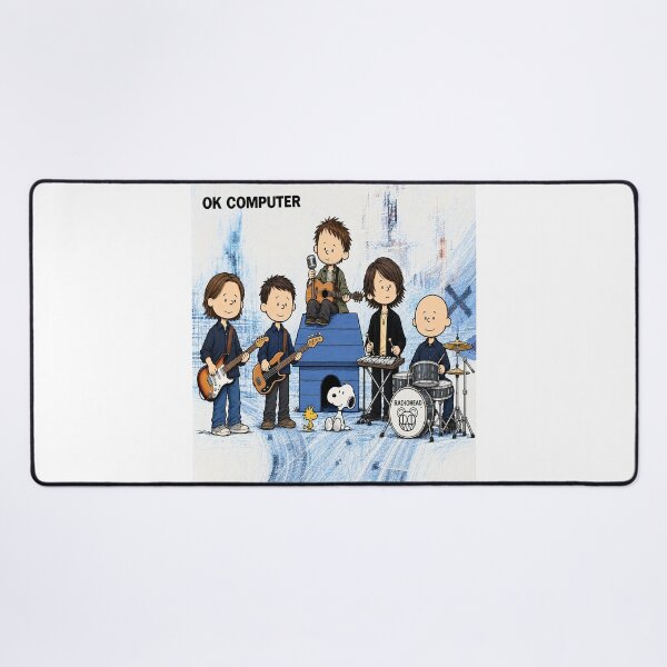 Item preview, Snoopy OK Computer Cartoon Band designed and sold by PsycheStudio.
