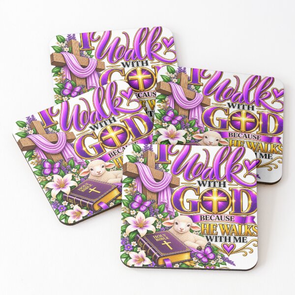 Item preview, I walk with God because he walks with me designed and sold by InkJA.