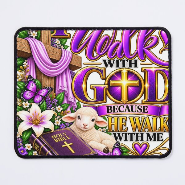 Item preview, I walk with God because he walks with me designed and sold by InkJA.